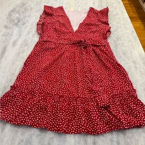 Red Polka Dot Dress
